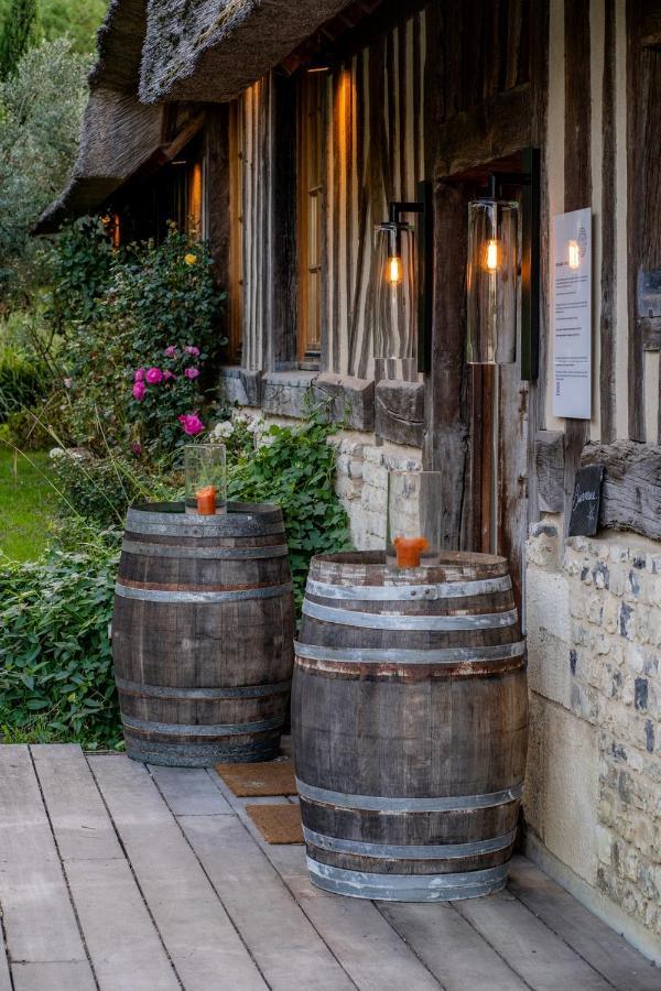 La Chaumiere Hotel Honfleur Bagian luar foto