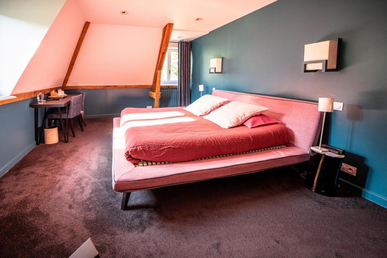 La Chaumiere Hotel Honfleur Bagian luar foto