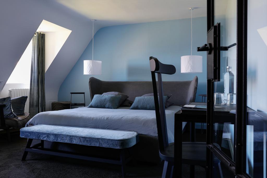La Chaumiere Hotel Honfleur Bagian luar foto