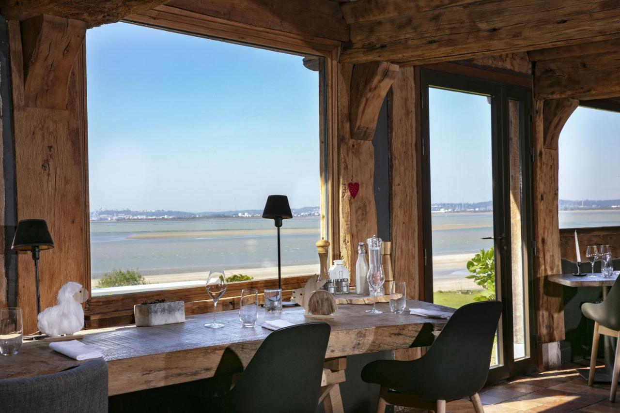 La Chaumiere Hotel Honfleur Bagian luar foto