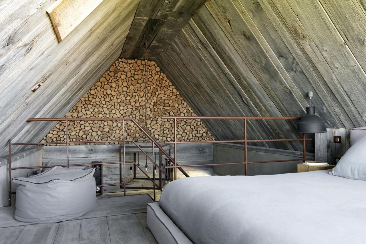 La Chaumiere Hotel Honfleur Bagian luar foto