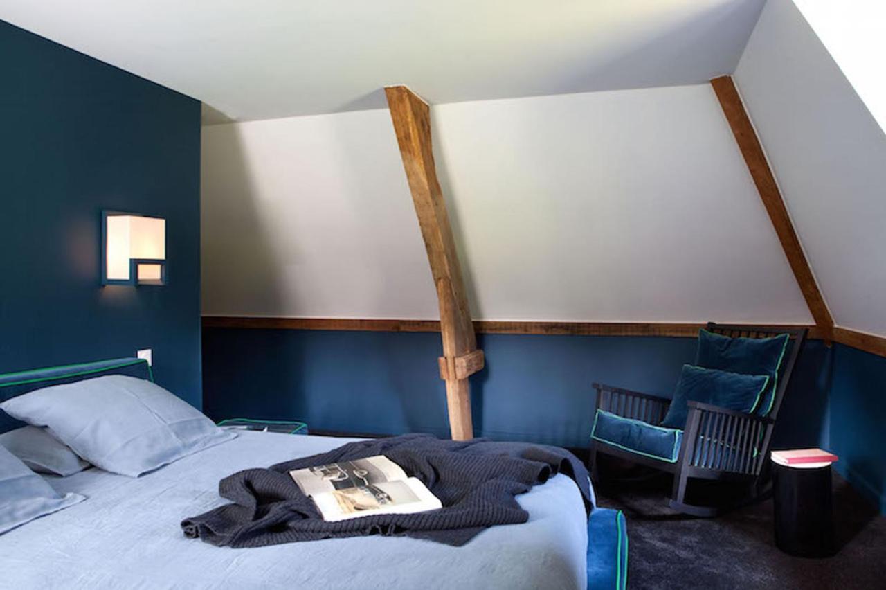 La Chaumiere Hotel Honfleur Bagian luar foto